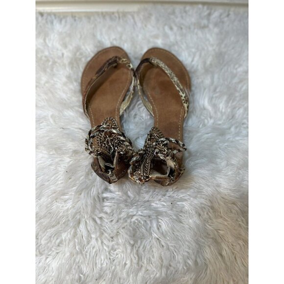 𝅺BAKERS JACKIE Sz 6.5 M Strappy Stiletto Gladiator  Sandals - Picture 4 of 11